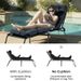1 Pc Outdoor Lounge Chaise Cushion With String Ties For Garden Poolside_maomaolike.com