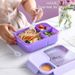 Tableware,Portable Lunch Box Set With Utensils Functional Food Storage Case With Separate Sections And Tool For Enjoy Meals_maomaolike.com