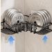 Toilet Washroom Shelf Wall-Mounted Organizer No-Drill Hanging Wall Bathroom Storage Rack_maomaolike.com