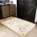 Living Room Rug Large Size Gorgeous Gold Frame Design Bedroom Rug Plush Thickened Machine Washable Thickened Underlay Interior Decorative Rug_maomaolike.com
