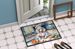 White Poodle The Chef Doormat Front Door Mat Indoor Outdoor Rugs For Entryway, Non Slip Washable Low Pile, 24H X 36W_maomaolike.com