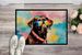 Chocolate Labrador Hippie Dawg Doormat Front Door Mat Indoor Outdoor Rugs For Entryway, Non Slip Washable Low Pile, 24H X 36W_maomaolike.com
