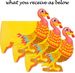3 Piece Thanksgiving Tissue Turkey Decorations For Harvest Party Table Centerpiece Accessories_maomaolike.com