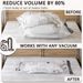 Vacuum Storage Bags, Space Saver Bags Comforte Blankets Organizer For Clothes Hand Pump Not Included Wardrobe_maomaolike.com