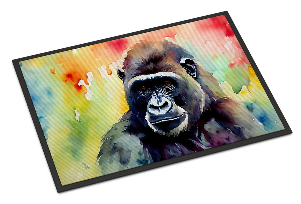 Gorilla Doormat Front Door Mat Indoor Outdoor Rugs For Entryway, Non Slip Washable Low Pile, 24H X 36W_maomaolike.com