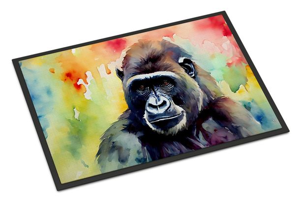 Gorilla Doormat Front Door Mat Indoor Outdoor Rugs For Entryway, Non Slip Washable Low Pile, 24H X 36W_maomaolike.com