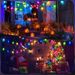 48FTColor Changing Outdoor String Lights , Dimmable String Lights For Outside Waterproof With 16 Shatterproof LED Bulbs, Remote Control Patio Lights For Christmas Halloween Decoration Party Backyard_maomaolike.com