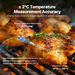 VEVOR Wireless Meat Thermometer Bluetooth Meat Probe Two Probes For Cooking_maomaolike.com