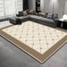 Living Room Rug Large Size Rug Abstract Geometric Pattern Bedroom Rug Plush Pile, Washable Thickened Underlay Bedside Rug Home Decor Rug_maomaolike.com
