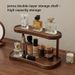 Bamboo Cup And Storage Rack - Easy To Assemble, Storage Shelf For Office Or Living Room - Space-Saving Organizer For Perfumes, Cosmetics, And Cups_maomaolike.com