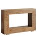 (old Sku: S05790120 )Farmhouse Console Table, Rustic Wood Entryway Sofa Table With Storage_maomaolike.com