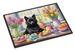 Decorating Easter Schipperke Doormat Front Door Mat Indoor Outdoor Rugs For Entryway, Non Slip Washable Low Pile, 24H X 36W_maomaolike.com