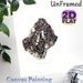 Mispickel Arsenopyrite Mineral Painting Poster, Vintage Detailed Metallic Crystal Cluster Poster, Informative Decorative Art For Home Study, Office_maomaolike.com