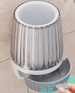 Toilet Brush For Home Use, No Dead Angles, Bathroom Cleaning Wall-mounted Long-handled Toilet Brush, Super Useful Tool_maomaolike.com