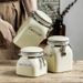 900ml Ceramic Airtight Canister With Locking Clasp - Food Storage Jar For Coffee Beans Tea | Moisture & Pest Proof | INS Pantry Organization Essential_maomaolike.com