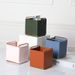 Nordic INS Style Leather Minimalist Cosmetic Remote Control Dressing Table Internet Celebrity Pen Holder Desktop Storage_maomaolike.com
