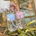 Creative 400ml Kids Sippy Cup Leak-proof With Straw Cartoon Water Bottles Lightweight Plastic Toddlers Beverage Cups_maomaolike.com