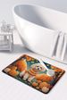 Poodle Fall Memory Foam Kitchen Mat Machine Washable Anti-Fatigue Mat Cushion Comfort Bath Mat Or Kitchen Rug_maomaolike.com