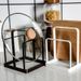 Stainless Steel Kitchen Iron Art Cutting Multifunctional Chopping Board Countertop Draining Storage Rack Pot Lid Holder_maomaolike.com