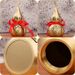 Brass Large Open Home Entrance Creative Desktop Ornament Hollow Gourd Metal Crafts Wholesale_maomaolike.com