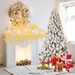 Prelit 9ft PVC Flocked Tree
(memory Wire)_maomaolike.com