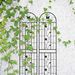 2 Pack Metal Garden Trellis 86.7" X 19.7" Rustproof Trellis For Climbing Plants Outdoor Flower Support Black_maomaolike.com