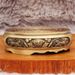 Brass Round Chinese Retro Ornament Home Indoor Incense Burner Treasure Basin Base Landscape Qilin Style_maomaolike.com