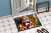 Norfolk Terrier And Santa Claus Doormat Front Door Mat Indoor Outdoor Rugs For Entryway, Non Slip Washable Low Pile, 24H X 36W_maomaolike.com