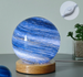 Cross-Border Wandering Planet Starry Sky Wooden Night Light Sunset Table Atmosphere Bedside Lamp Birthday Gift_maomaolike.com