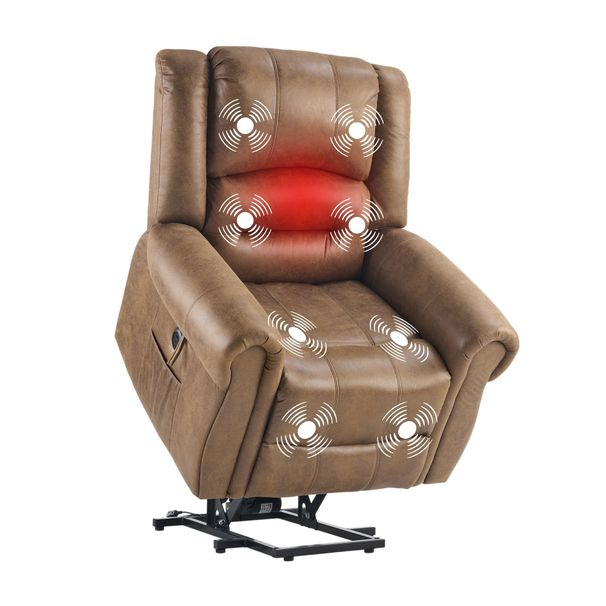 Futon Sofa Bed, Velvet Futon Couch For Living Room, Recliner Sleeper Sofa Bed With 2 Cup Holders, Removable Armrests, Metal Legs, Brown_maomaolike.com
