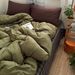 Wholesale INS Japanese Style Retro Nordic Simple Mixed Pure Washed Four-Piece All Cotton 4-Piece Set_maomaolike.com