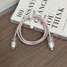 Applicable 16 Charger 15 Charging Head Data Cable Protective Case, Anti-breakage, Bowknot Design For_maomaolike.com