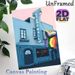 Stonewall Inn Building Painting Poster, Colorful Retro Architectural Scene Poster, Nostalgic Urban-themed Artwork, Suitable For Home, Café And Lounge_maomaolike.com