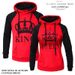Men's Clothing autumn and winter new hooded pullover color matching couple sweatshirt_maomaolike.com