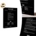Fin Des Temps Album Tracklist Painting Poster, Sleek Monochrome Typographic Poster, Displays Complete Album Details, Ideal For Music Rooms And Home_maomaolike.com