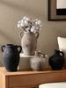 1pc Wabi-sabi Style Design Ceramic Vase With Handle Can Be Filled With Water To Arrange Vases, Suitable For Multi-scene Ornaments To Decorate Vases_maomaolike.com
