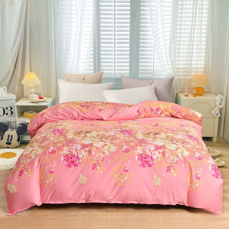 Piece Wholesale Washed Cotton Simple Double Twill Brushed Student Dormitory Single Duvet Cover_maomaolike.com