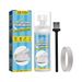 Jue-Fish Shoes Whitening Cleansing Gel, Free Water To Remove Oxide Restore Yellow Stain Remover Small White Shoe Cleaner_maomaolike.com