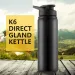 15PCS Portable Stainless Steel Bicycle Straight Drinking Outdoors Sports Travel Kettle Metal Water Bottle_maomaolike.com