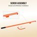 VEVOR Cant Hook Tool 59 In Heavy Duty Steel Log Roller Forestry Logging Tools_maomaolike.com