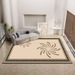 Living Room Rug Large Size Gorgeous Gold Frame Design Bedroom Rug Plush Thickened Machine Washable Thickened Underlay Interior Decorative Rug_maomaolike.com