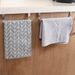 Kitchen Towel Rail, Towel Rail For Mounting Above Cupboards, With EVA Foam Pads, Suitable For Kitchens And Bathrooms_maomaolike.com