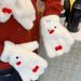 2025 New Cute Penguin For Women, Winter Student Cycling Windproof Thickened Warm Couple Style Cotton Gloves_maomaolike.com