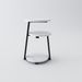 Small Round Side Table With 3-Tier Storage - White Black End Table, Sturdy Metal Frame Nightstand, Compact Couch Table For Bedroom Living Room_maomaolike.com