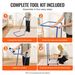 VEVOR Art Drying Rack 25 Removable Shelves Paint Drying Rack With 4 Wheels Blue_maomaolike.com