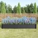 Raised Garden Bed Kit - Metal Raised Bed Garden 7.6x3.7x0.98ft For Flower Planters, Vegetables Herb Black_maomaolike.com