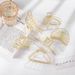 Unisex Hair clip Metal clip Internet celebrity girls edge clip hair headdress everything_maomaolike.com