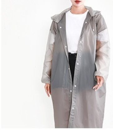 Non-disposable adult children waterproof poncho thickened outdoor portable raincoat long integrated protective raincoat_maomaolike.com