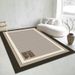 Living Room Rug,Large Rug,Oversized, Gold Leaves Design,Bedroom Rug,Soft And Thick, Machine Washable, Thickened Rug, Bedside Rug,Decorative Indoor Rug_maomaolike.com