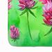 Vermont Red Clover In Watercolor Memory Foam Kitchen Mat Machine Washable Anti-Fatigue Mat Cushion Comfort Bath Mat Or Kitchen Rug_maomaolike.com